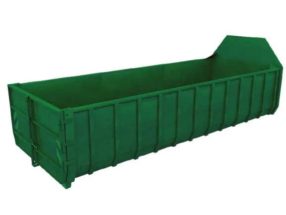 15 m³ container grofvuil huren - vaste all-in prijs incl. btw en transport
