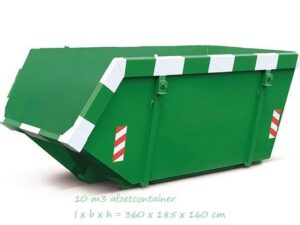 10m³ open container