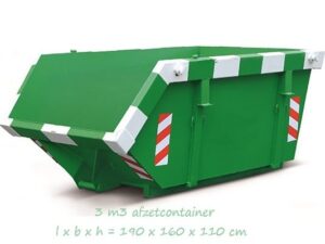 3m³ container